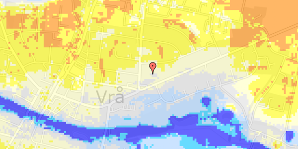 Ekstrem regn på Borupvej 10