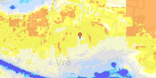 Ekstrem regn på Borupvej 17