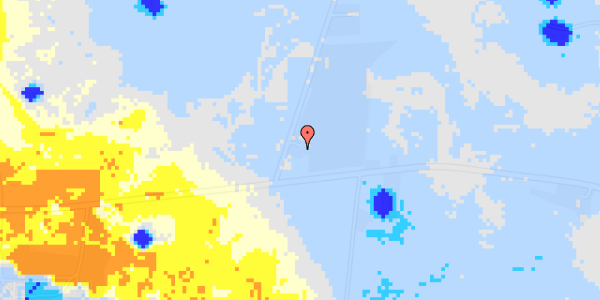 Ekstrem regn på Christiansdalsvej 8