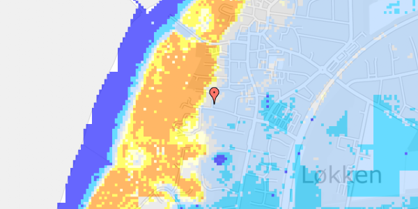 Ekstrem regn på Damgårdsvej 22