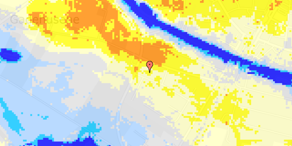 Ekstrem regn på Grundtvigsvej 22