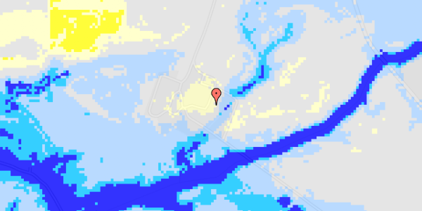 Ekstrem regn på Hjortnæsvej 35, st. 