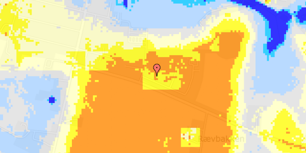 Ekstrem regn på Irisvej 1