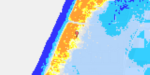 Ekstrem regn på Karens Klit 7