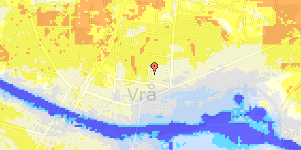 Ekstrem regn på Klokkehøj 4