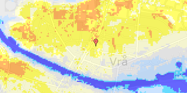 Ekstrem regn på Nygade 1, st. 