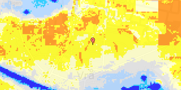 Ekstrem regn på Nørrevang 4F