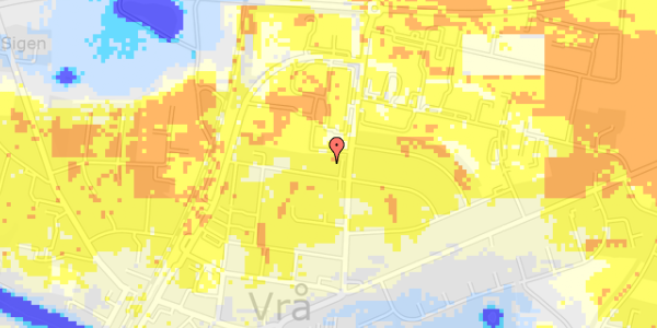 Ekstrem regn på Nørrevang 33