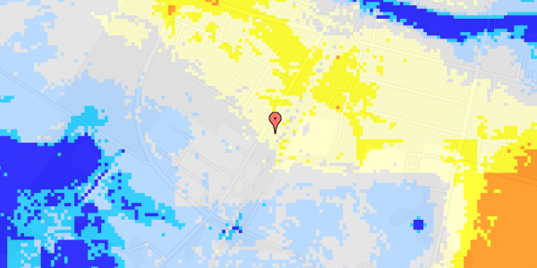 Ekstrem regn på Sdr Alle 37