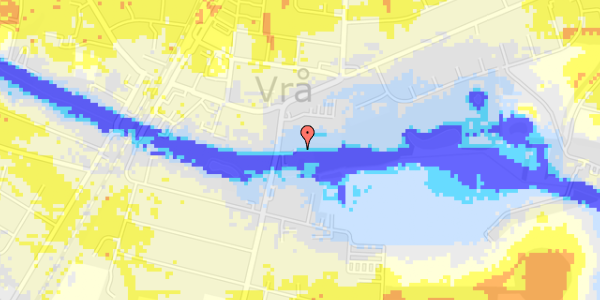 Ekstrem regn på Sdr Vråvej 11B