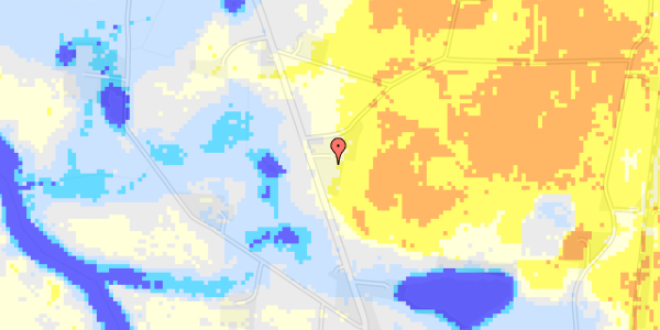 Ekstrem regn på Smidstrupvej 50