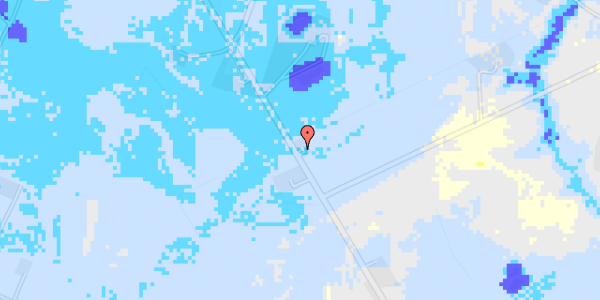 Ekstrem regn på Smidstrupvej 172