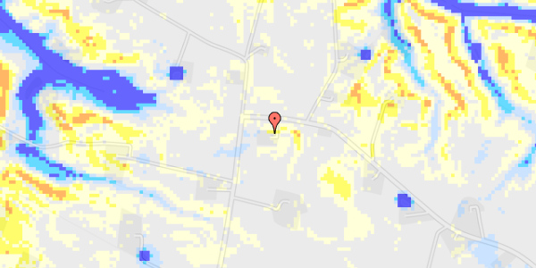 Ekstrem regn på Snarupvej 83