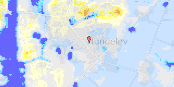 Ekstrem regn på Vennebjergvej 12