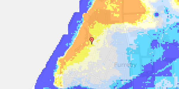 Ekstrem regn på Ørnevej 18