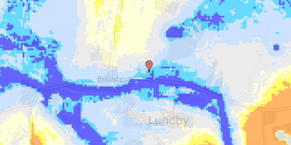 Ekstrem regn på Beltoftvej 1