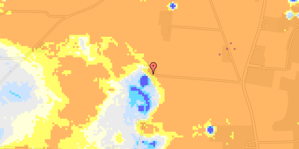 Ekstrem regn på Ejdrupvej 8