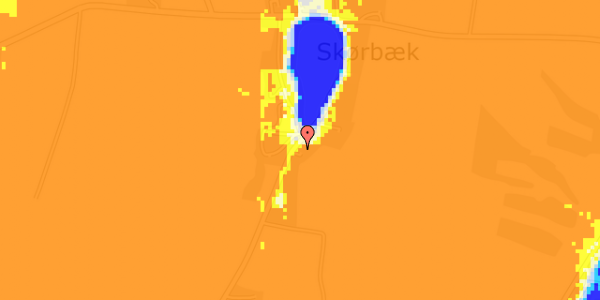 Ekstrem regn på Ejdrupvej 11