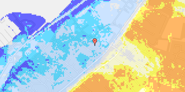 Ekstrem regn på Gl. Stadionvej 4, 1. 2