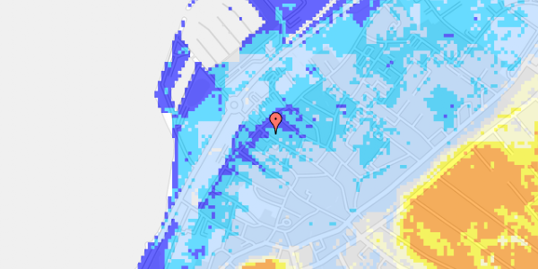 Ekstrem regn på Grønnegade 30