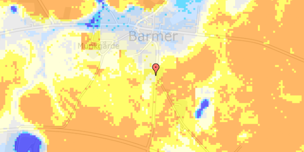 Ekstrem regn på Kirkevej 18