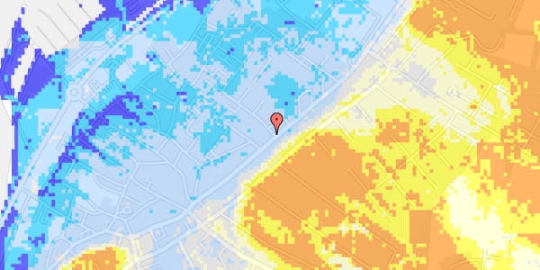 Ekstrem regn på Nørbæksgade 1A, st. 