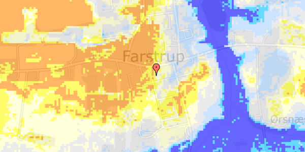 Ekstrem regn på Præstegårdsvej 1