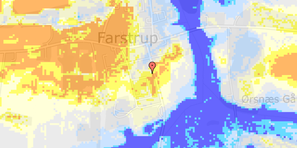 Ekstrem regn på Præstegårdsvej 11