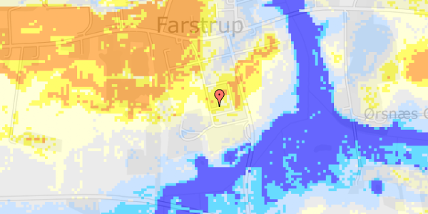 Ekstrem regn på Præstegårdsvej 63