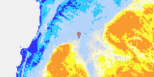 Ekstrem regn på Skomagergade 1, st. 