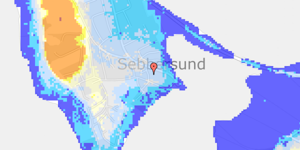 Ekstrem regn på Tværvej 1