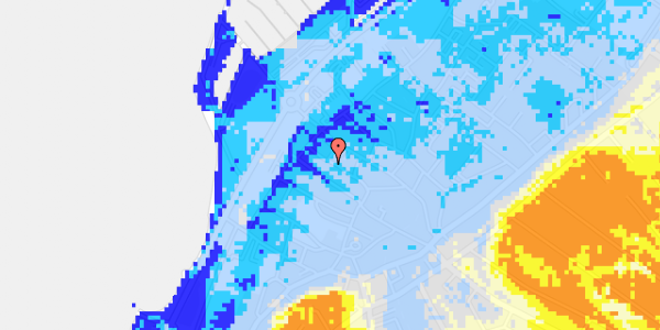 Ekstrem regn på Voldborggade 15