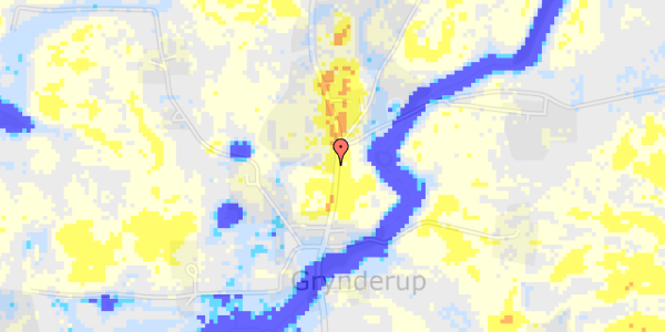 Ekstrem regn på Bratbjergvej 20