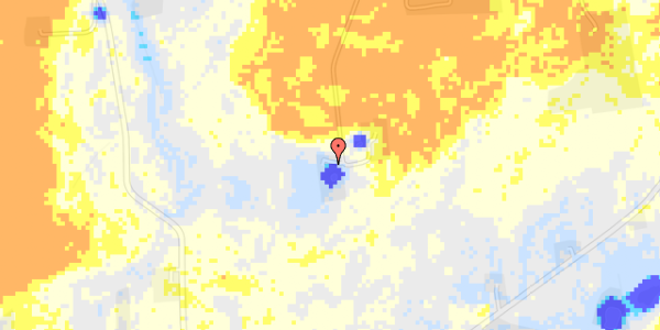 Ekstrem regn på Mejlbyvej 152