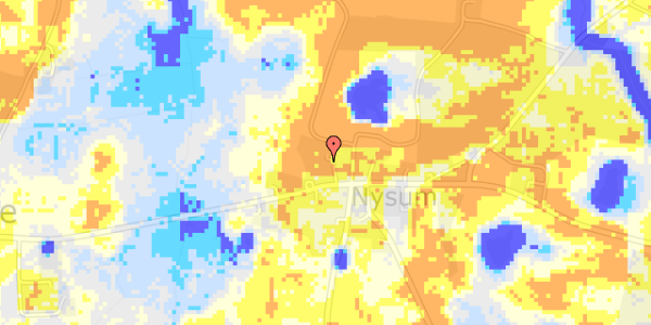 Ekstrem regn på Nysum Byvej 21