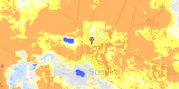 Ekstrem regn på Nørredamsvej 10