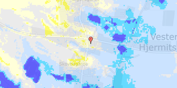 Ekstrem regn på Alstrupvej 7A