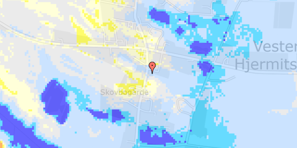 Ekstrem regn på Alstrupvej 17