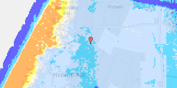 Ekstrem regn på Astavej 16