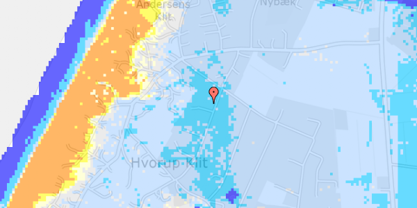 Ekstrem regn på Astavej 18