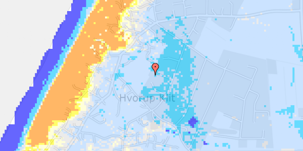 Ekstrem regn på Astavej 30