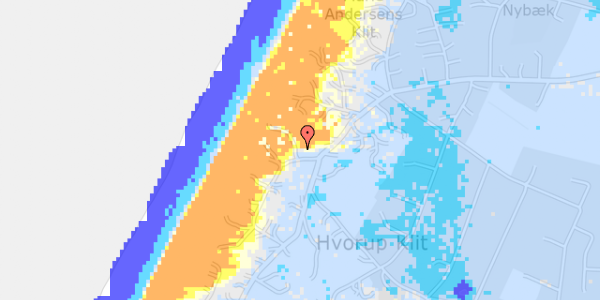 Ekstrem regn på Bettysvej 2