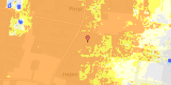 Ekstrem regn på Bloksbjerg 21