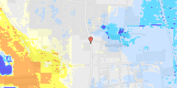 Ekstrem regn på Bredgade 102