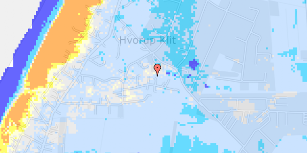 Ekstrem regn på Dagmarvej 25