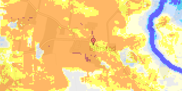 Ekstrem regn på Ejerstedvej 97