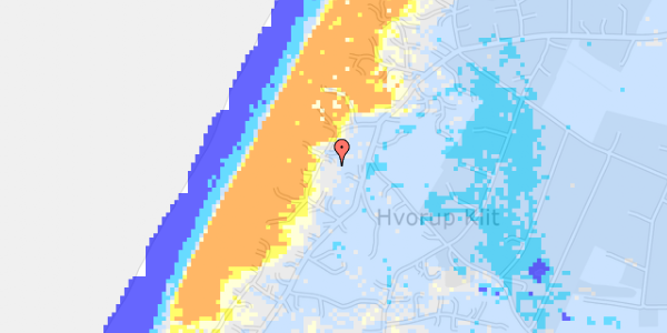 Ekstrem regn på Ellysvej 8