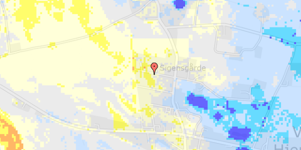 Ekstrem regn på Guldstjernevej 9