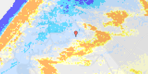 Ekstrem regn på Hunetorp Klitvej 73