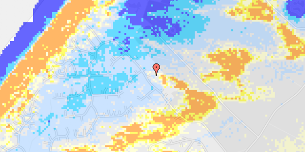 Ekstrem regn på Hunetorp Klitvej 74